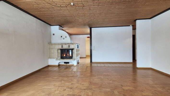 Wohnbereich entrümpelt