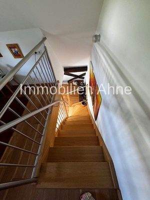 Treppe zum Atelier