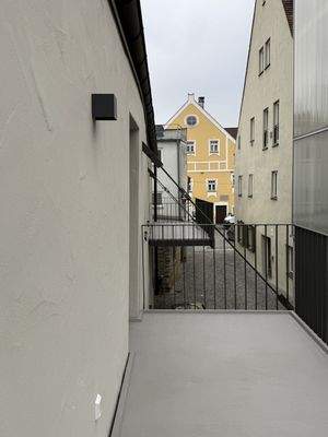 Blick vom Objekt zur Altstadt