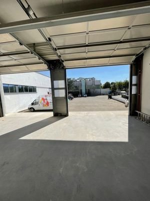 Blick auf den Hof