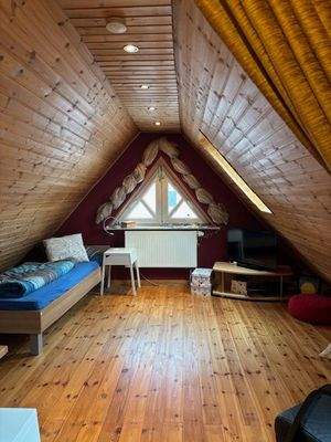 der ausgebaute Spitzboden