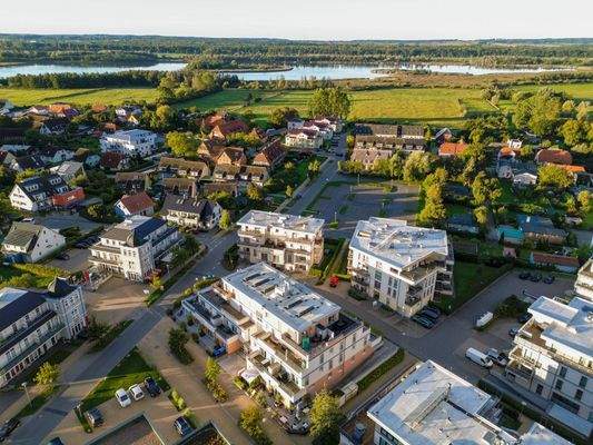 Luftaufnahme mit Blick auf den Conventer See
