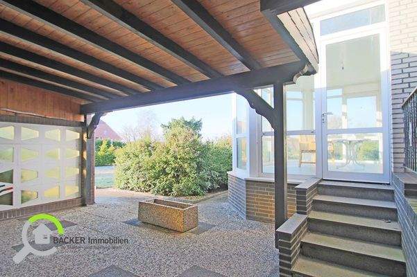 Überdachte Terrasse