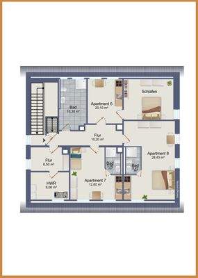 Baugenehmigung 2. Obergeschoss