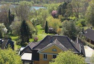Traumhaus am See-Luftaufnahme