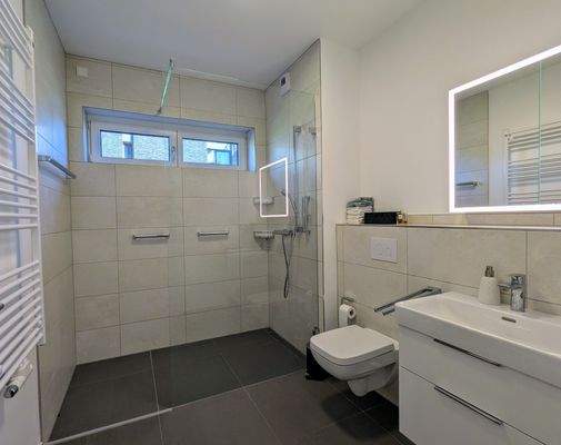 Das moderne Duschbad