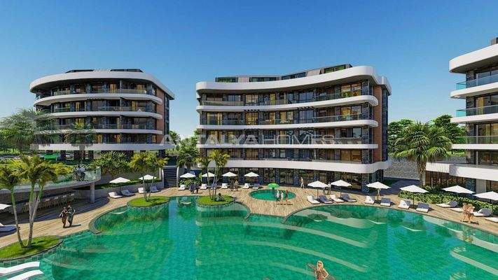 Modern Real Estate in a Luxury Complex in Oba Alanya