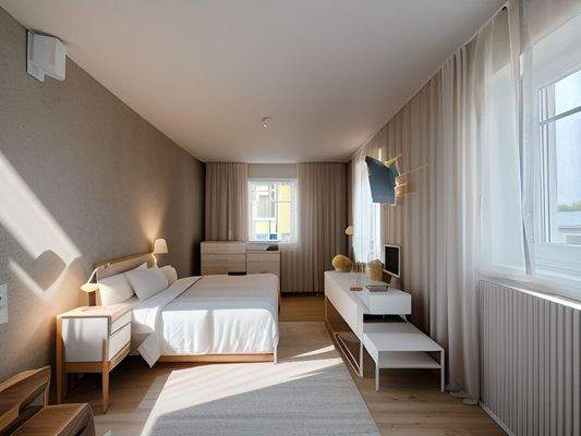 Schlafbereich Visualisiert