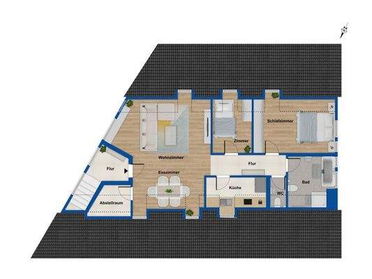 Grundriss - Dachgeschoss