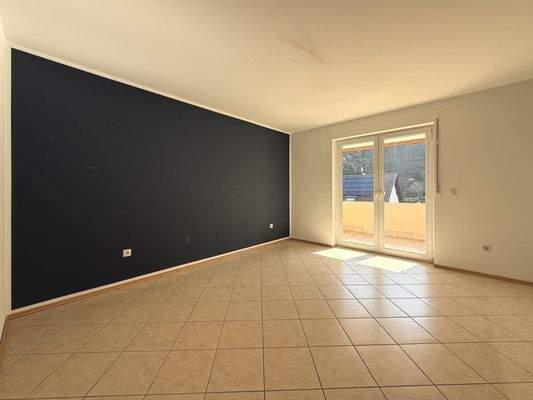 Schlafzimmer mit Balkon