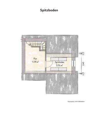 Spitzboden Wohnung 7