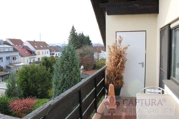 Balkon mit Fernsblick
