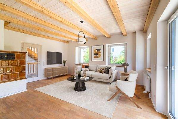 Wohnzimmer-Visualisierung