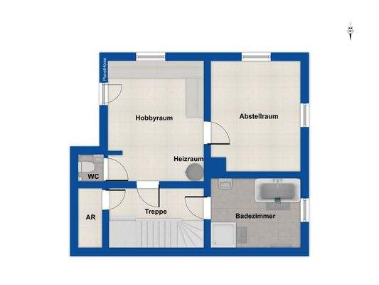 Grundriss Kellergeschoss