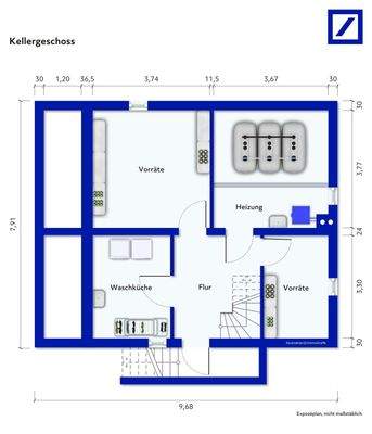 Grundriss Kellergeschoss