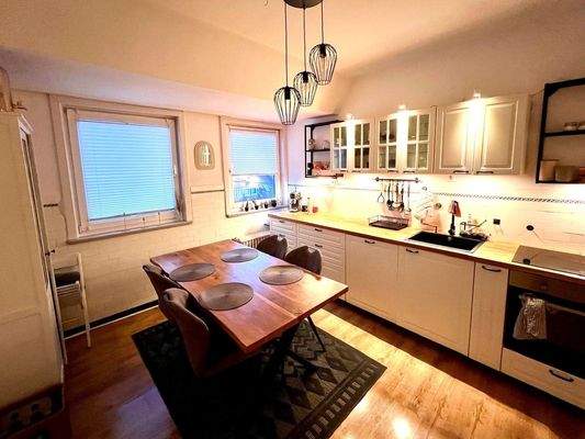 Küche in der Mietwohnung …