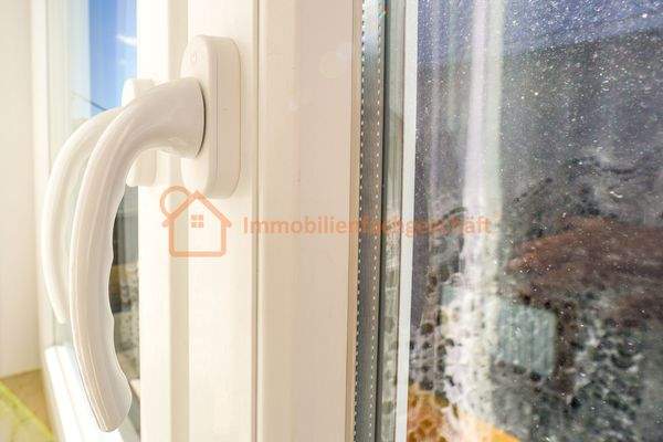 Fenstergriff im Detail