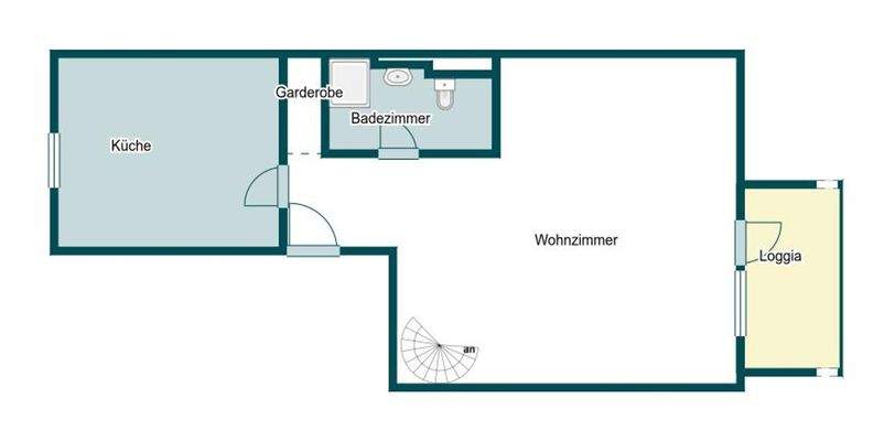 Grundriss Skizze 3.OG