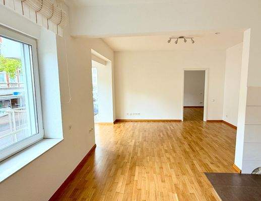 Blick zum Schlafzimmer