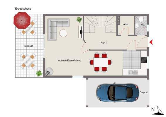 Grundriss Erdgeschoss