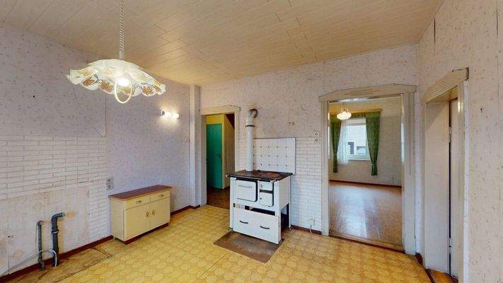 Küche im Erdgeschoss