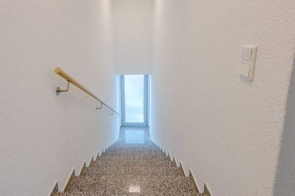 Treppe zum Wohnungseingang