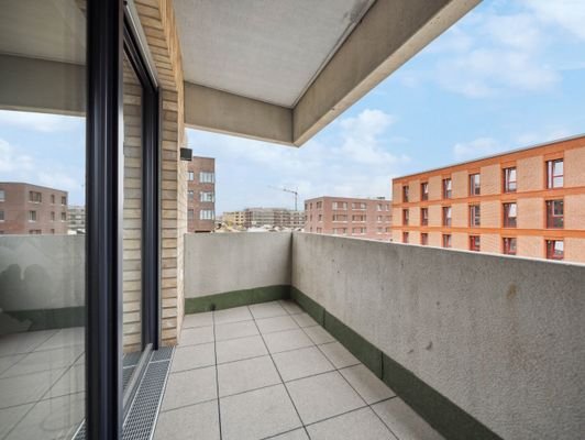 Loggia Musterwohnung