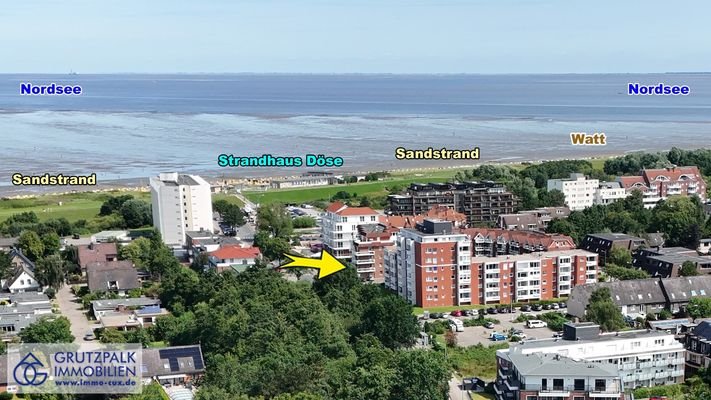 so nah zum Nordsee-Sandstrand