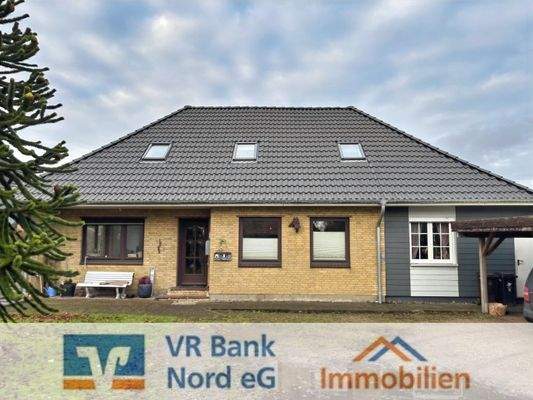 Frontansicht des Hauses