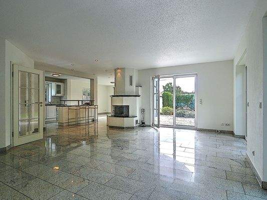 Ansicht durch den Raum 