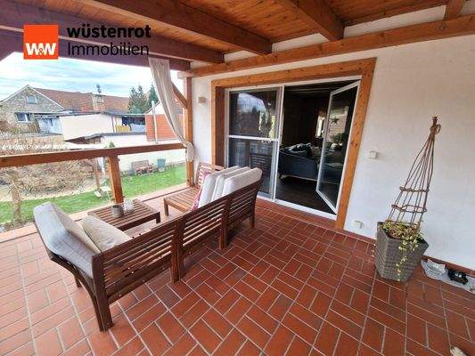 obere Terrasse Obergeschoss