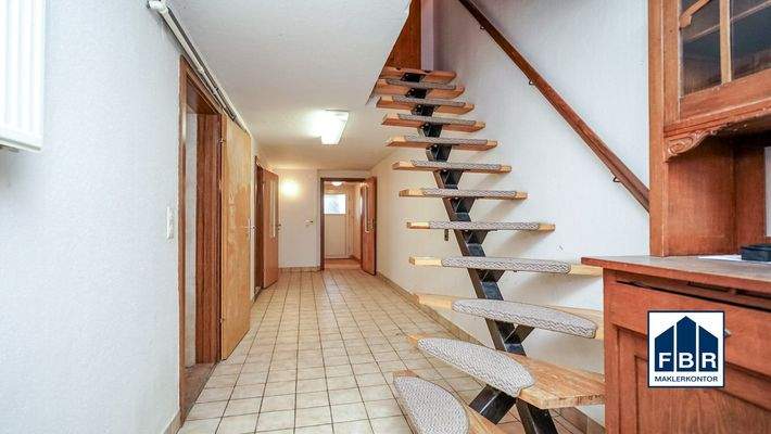 Korridor im Untergeschoss