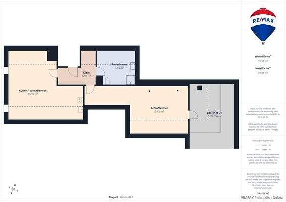 Grundriss Dachgeschoss 