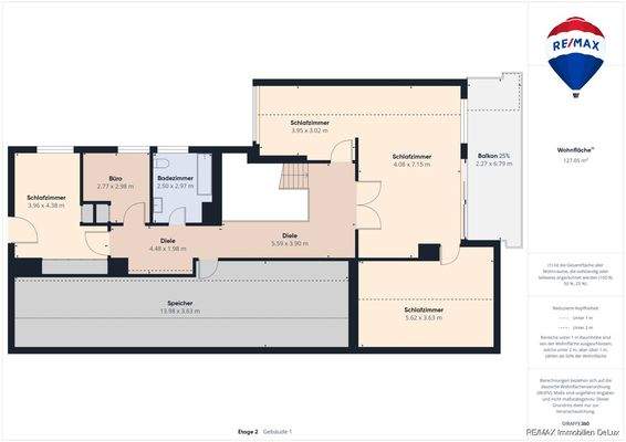 Grundriss Dachgeschoss