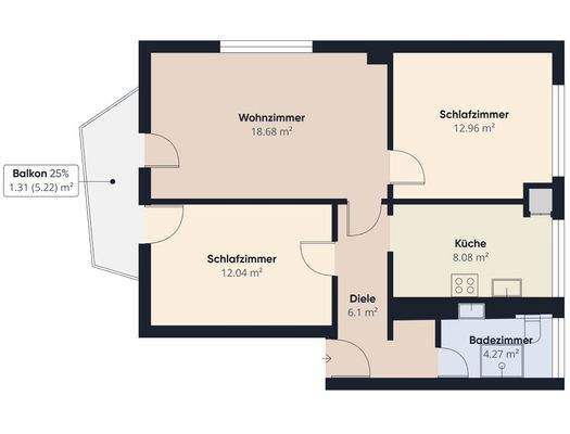 S&P | Grundriss 2. Obergeschoss