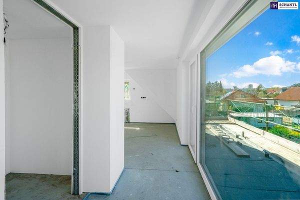 Diele, Zugang zur Terrasse, Stand April 2025