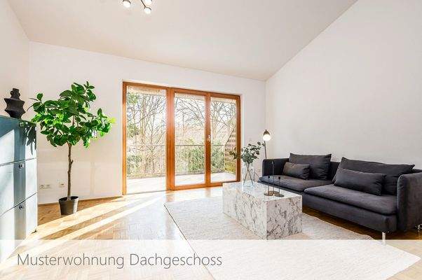 Musterwohnung Dachgeschoss