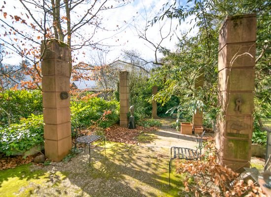Angelegter Garten