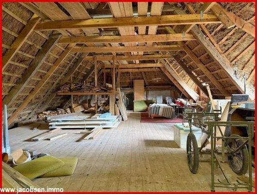 Reetdachhaus - Hobbyraum II im Dachgeschoss 