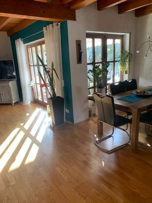 Blick zur Terrasse