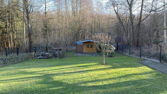 unterer Grundstücksbereich