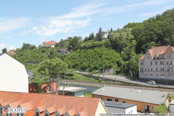Blick vom Wohnzimmer