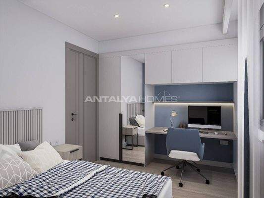 Mountain View Apartments with Communal Pool in Antalya Konyaalti