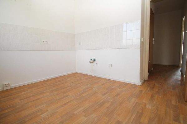 Einblick in die neue Küche