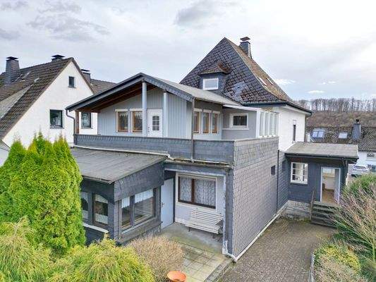 Hausansicht vom Garten