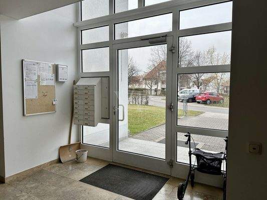 Hauseingangsbereich der Hausnummer 17