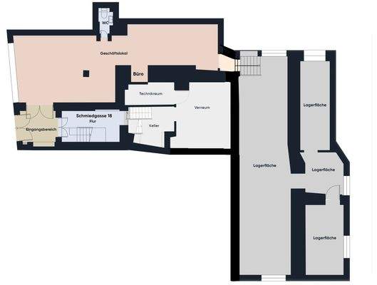 Grundriss ohne Maßstab / Erdgeschoss Kopie 3