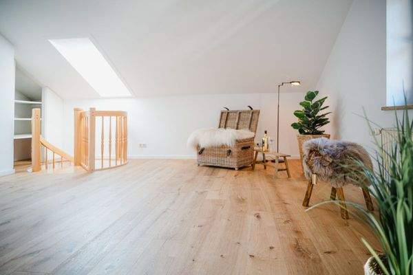 Ausgebautes Dachgeschoss...