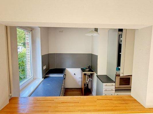 Durchreiche zur Küche