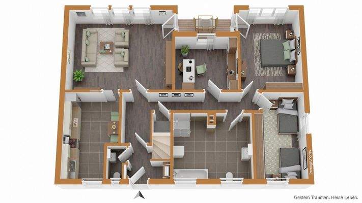 Grundriss Erdgeschoss